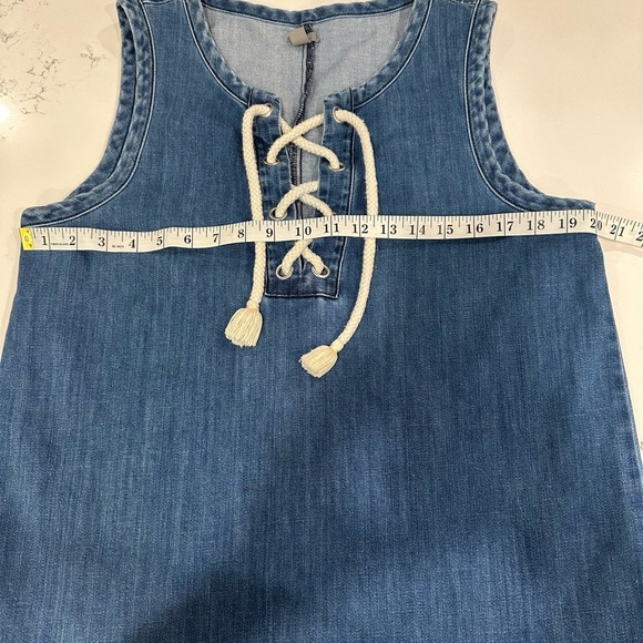 Aerie Denim Dropwaist Dress - Picture 9 of 9